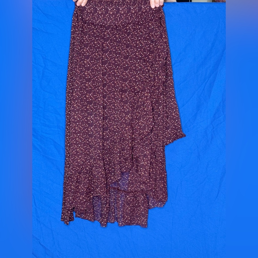 Abercrombie & Fitch Midi Wrap Skirt Size Large